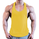 Men Tanks Sportswear Top Gym Training Bodybuilding Streetwear Male Sleeveless Fitness Vest Camisole Hot Sale Pullover